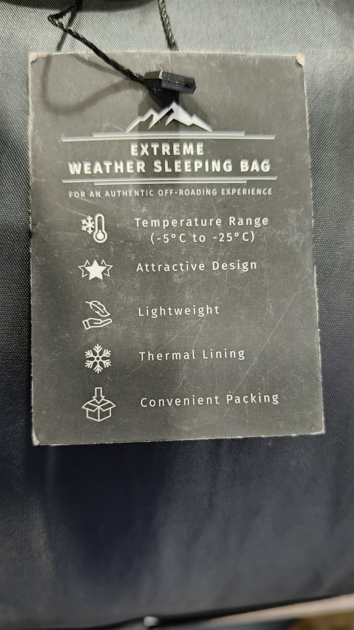 Jimny Extreme Weather Sleeping Bag - Image 2