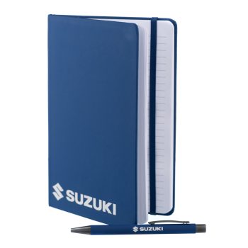 Suzuki Notebook & Pen Set (Navy)