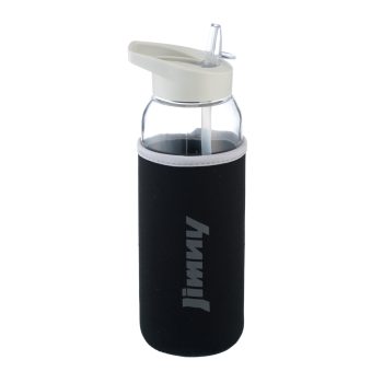 Suzuki Jimny Glass Water Bottle (Black)