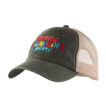 Jimny Gathering Max Wash 6 Panel Trucker (Olive)