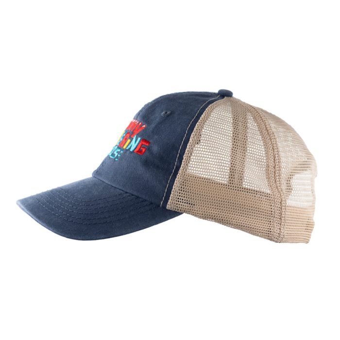 Jimny Gathering Max Wash 6 Panel Trucker (Navy) - Image 3