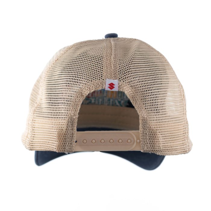 Jimny Gathering Max Wash 6 Panel Trucker (Navy) - Image 4