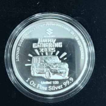 Silver Jimny Gathering Coin