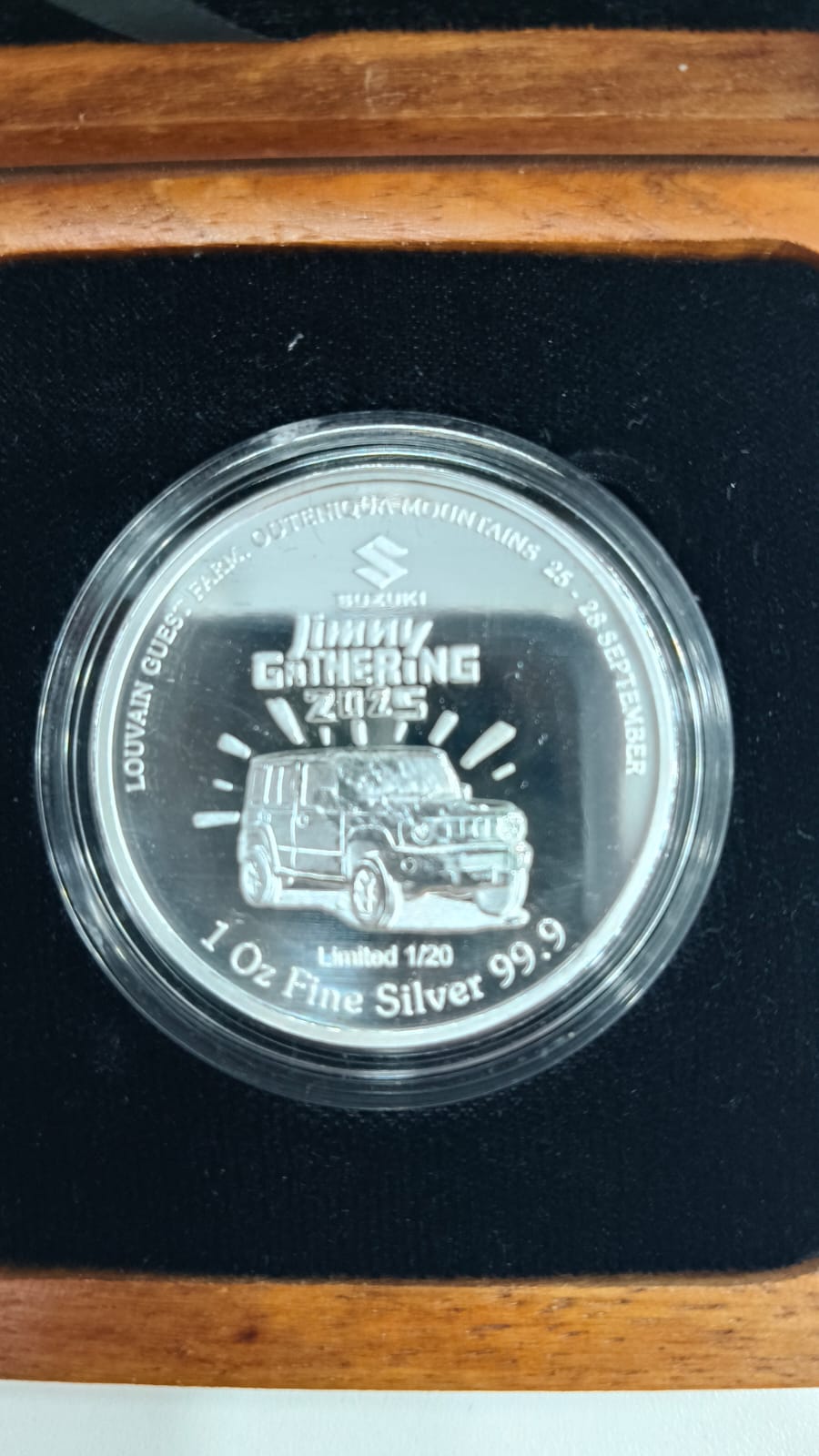 Silver Jimny Gathering Coin