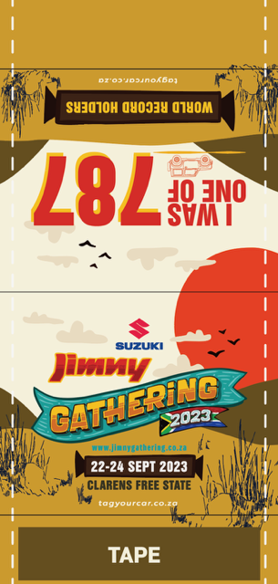 2023 Jimny Gathering tag